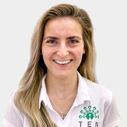 Amy Christie - a physiotherapist at Ten Health & Fitness King's Cross