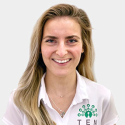 Amy Christie - a physiotherapist at Ten Health & Fitness Notting Hill