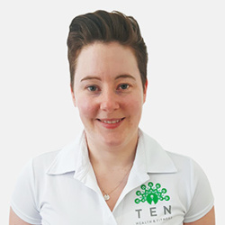 Angela Shott - a physiotherapist at Ten Health & Fitness Nine Elms