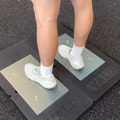 Force Plate testing at Ten Health & Fitness.