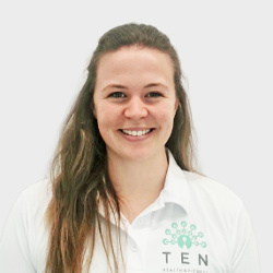 Caitlin Irving - a physiotherapist at Ten Health & Fitness Nine Elms